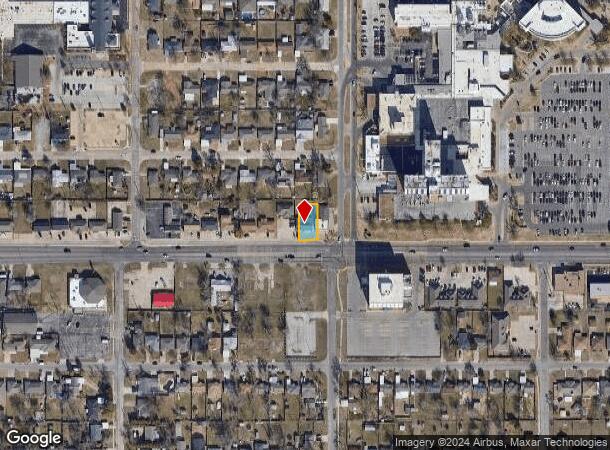  1107 Sw 44Th St, Oklahoma City, OK Parcel Map