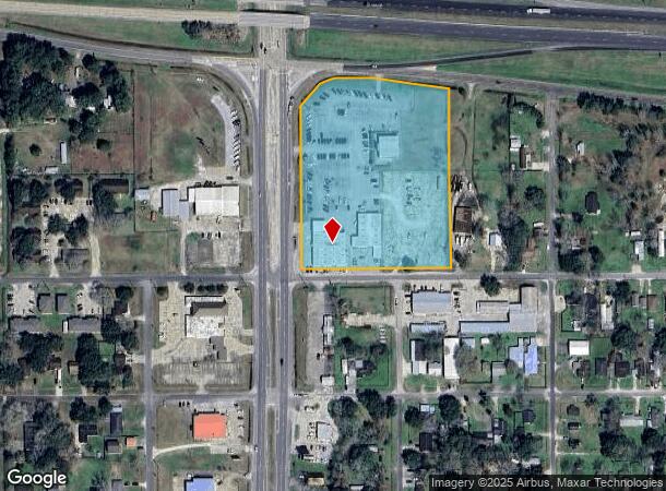  125 Highway 124, Winnie, TX Parcel Map