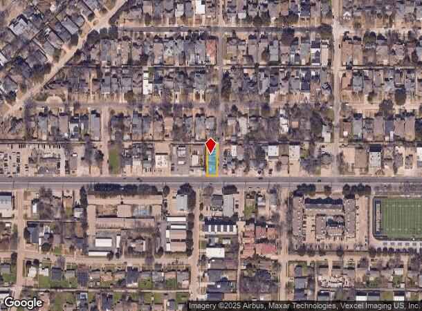  4623 W Lovers Ln, Dallas, TX Parcel Map