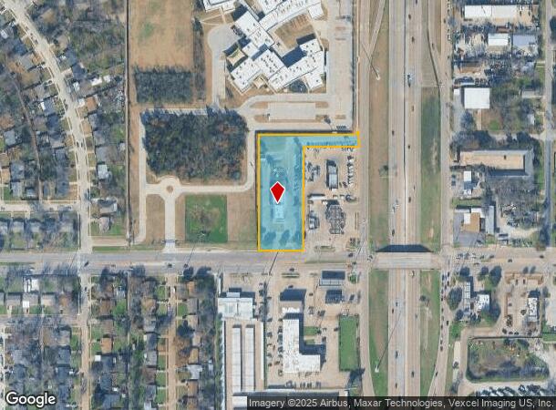 125 W Camp Wisdom Rd, Dallas, TX Parcel Map