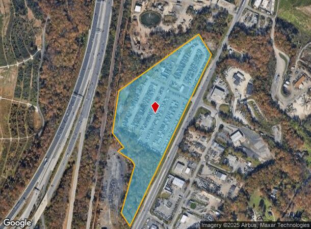  10100 Richmond Hwy, Lorton, VA Parcel Map