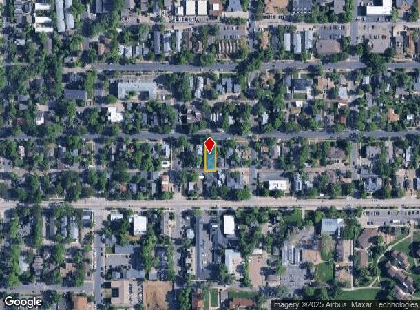 2018 Grove St, Boulder, CO Parcel Map