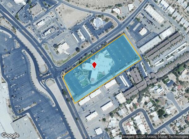  705 S Telshor Blvd, Las Cruces, NM Parcel Map
