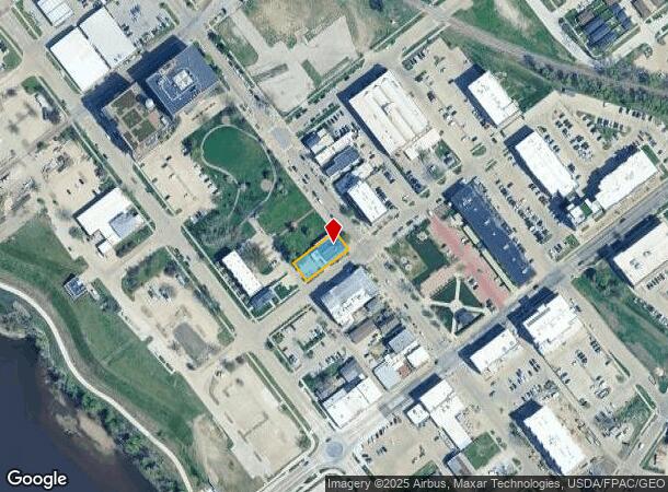  1029 3Rd Ave Se, Cedar Rapids, IA Parcel Map