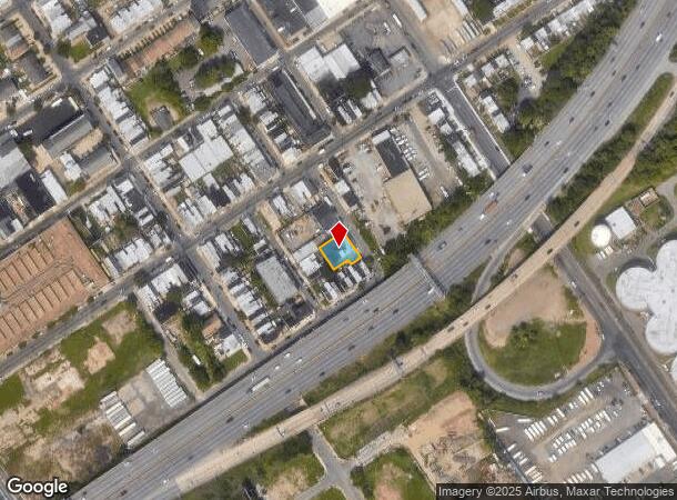  2832 E Pacific St, Philadelphia, PA Parcel Map