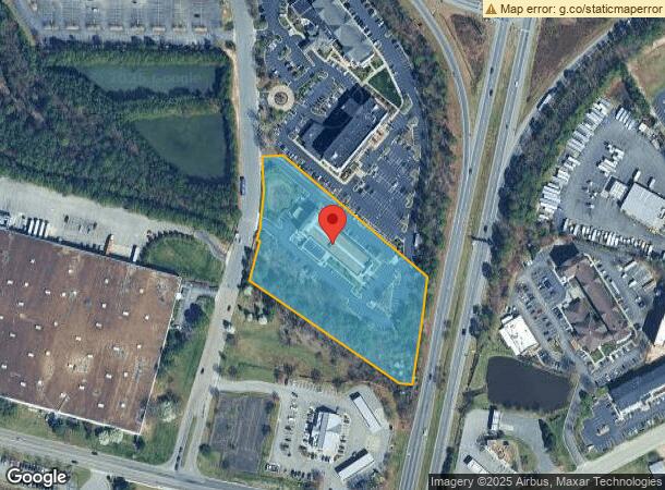  491 International Centre Dr, Henrico, VA Parcel Map