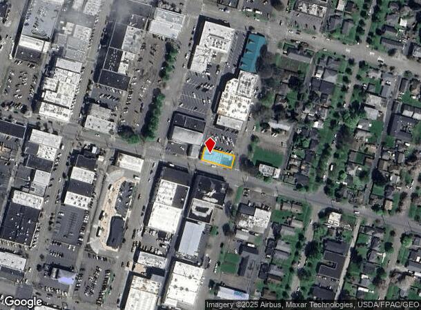  1104 Hemlock St, Longview, WA Parcel Map