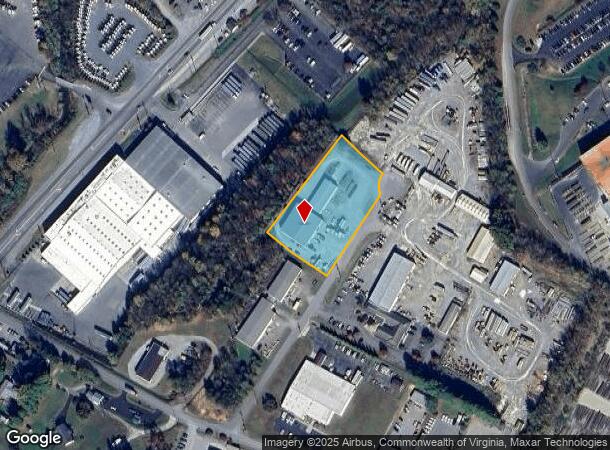  151 N Commerce St, Roanoke, VA Parcel Map