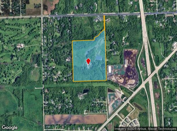  16501 135Th St, Lemont, IL Parcel Map