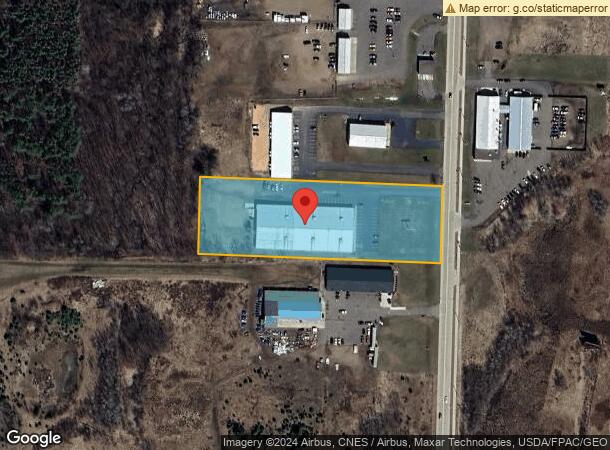  580 West Ave, Rice Lake, WI Parcel Map