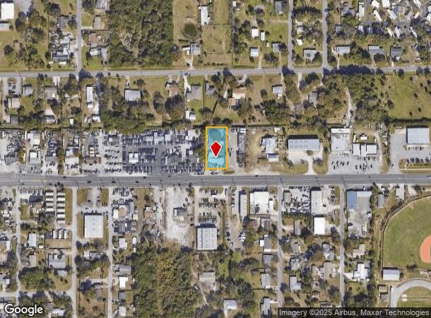  1834 Aurora Rd, Melbourne, FL Parcel Map
