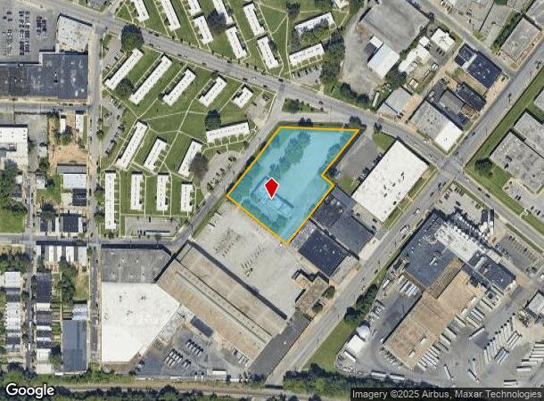  1001 Exeter Hall Ave, Baltimore, MD Parcel Map