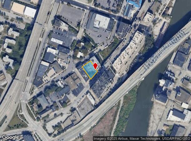 2208 Superior Via, Cleveland, OH Parcel Map