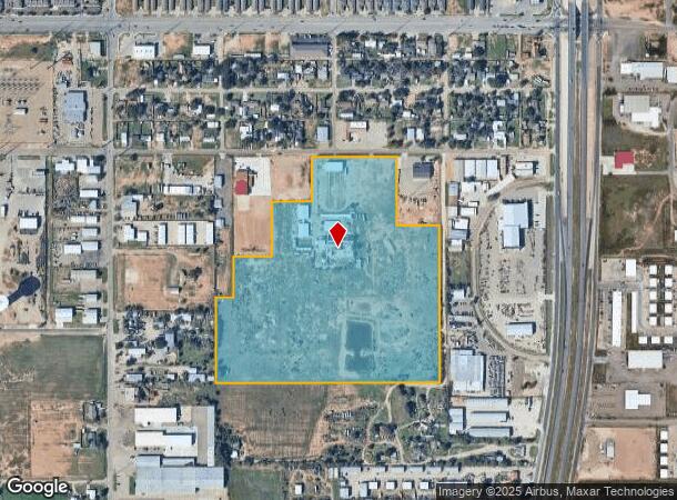  1301 84Th St, Lubbock, TX Parcel Map