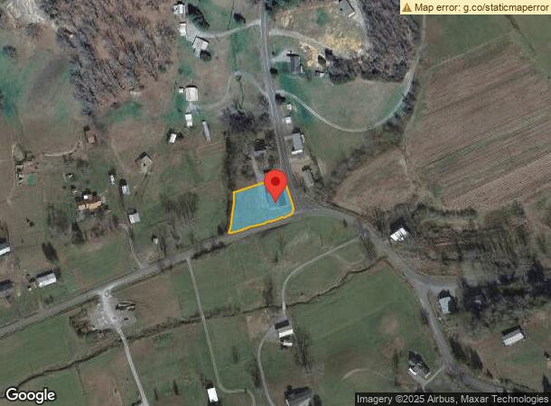  1316 Powell Mountain Rd, Duffield, VA Parcel Map