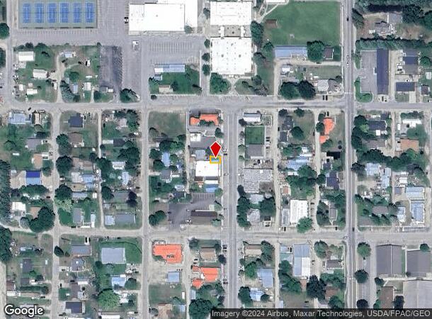  1033 Main St, Corvallis, MT Parcel Map