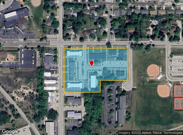  607 E Decorah Rd, West Bend, WI Parcel Map