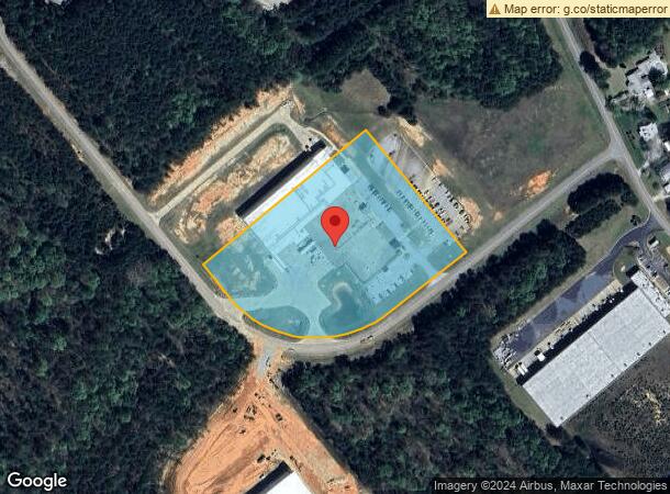  1208 Progress Blvd, Elberton, GA Parcel Map