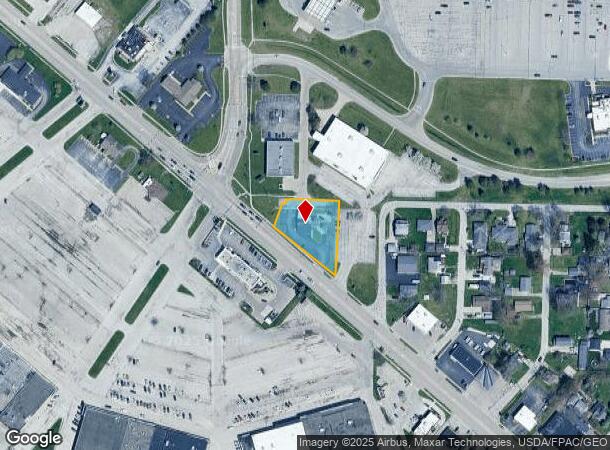  2701 Woodville Rd, Northwood, OH Parcel Map