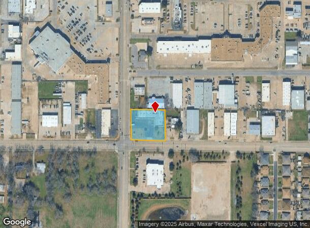  2425 W Arkansas Ln, Pantego, TX Parcel Map