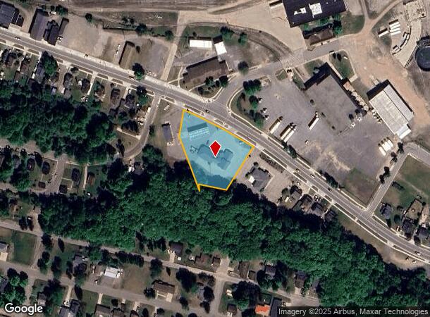 1240 River St, Niagara, WI Parcel Map