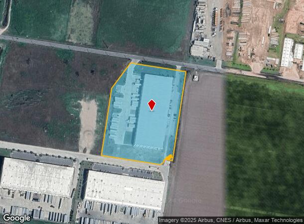  801 W Hi-Line Rd, Pharr, TX Parcel Map