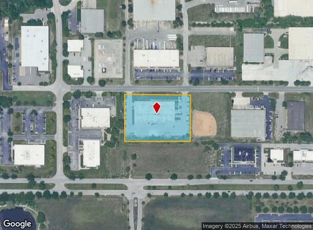  16201 W 110Th St, Lenexa, KS Parcel Map