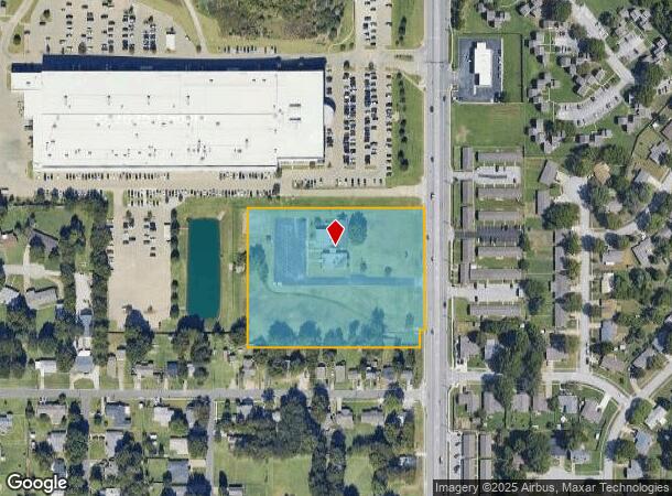 500 N 9Th St, Broken Arrow, OK Parcel Map