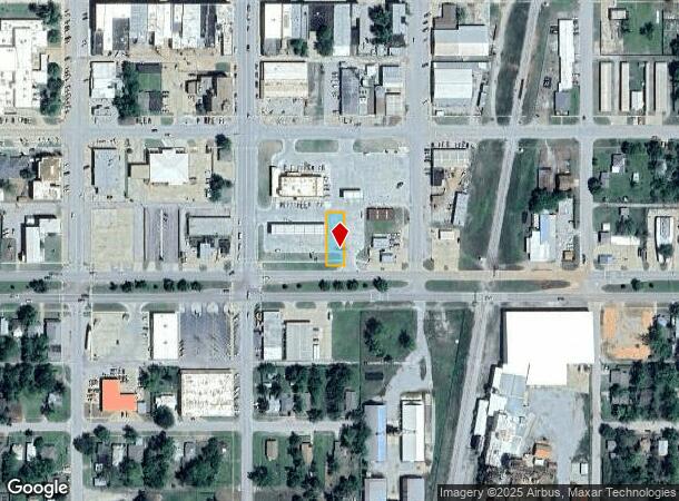 117 E Central Blvd, Anadarko, OK Parcel Map