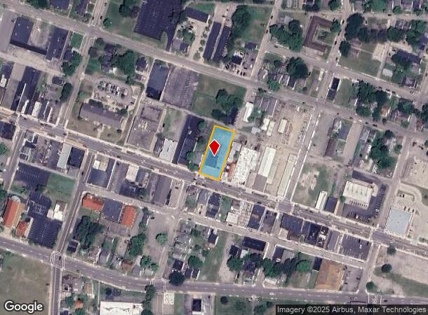  1533 Central Ave, Middletown, OH Parcel Map