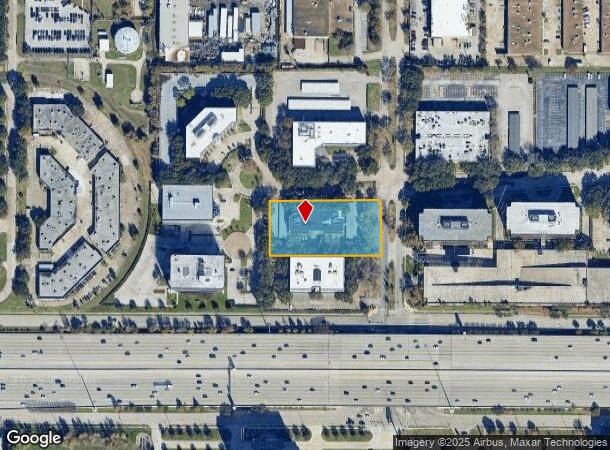 16365 Park Ten Pl, Houston, TX Parcel Map