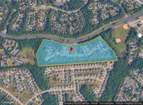 6001 New Forest Ct, Waldorf, MD Parcel Map