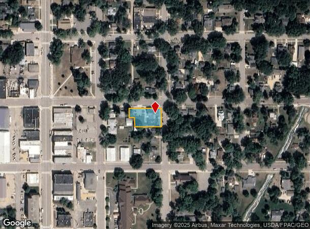  101 S Crystal St, Lake Crystal, MN Parcel Map