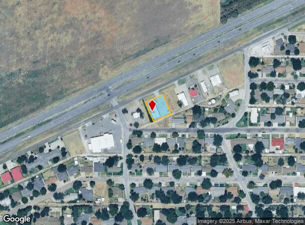 816 Frontage Rd, Idalou, TX Parcel Map