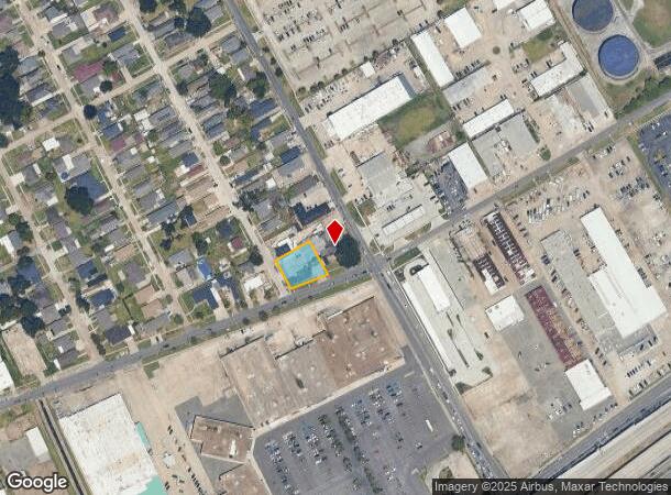 1605 8Th St, Harvey, LA Parcel Map