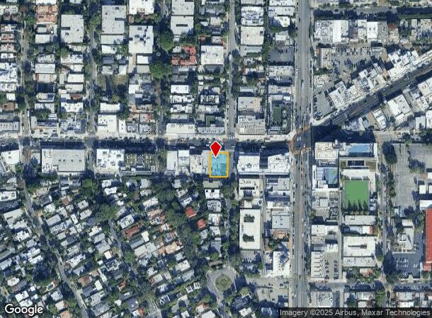 8532 Melrose Ave, West Hollywood, CA Parcel Map