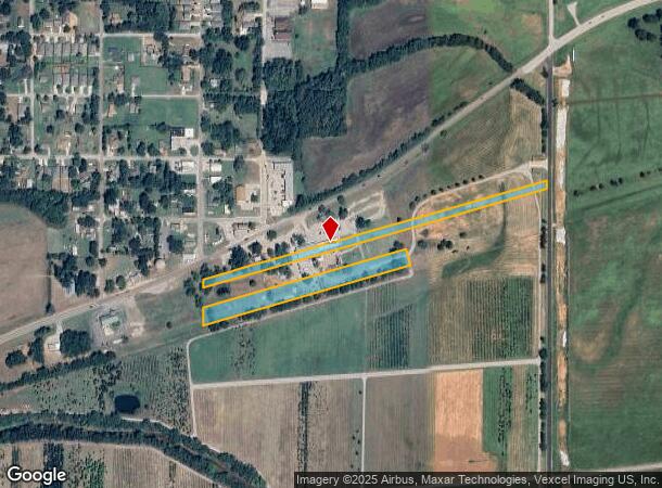 212 E Highway 66, Arcadia, OK Parcel Map