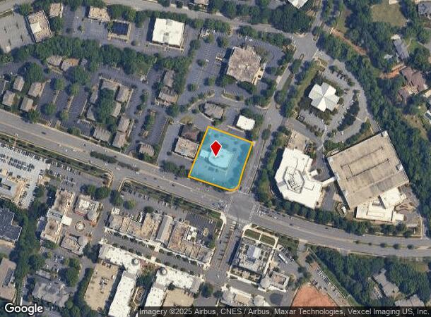  6869 Fairview Rd, Charlotte, NC Parcel Map