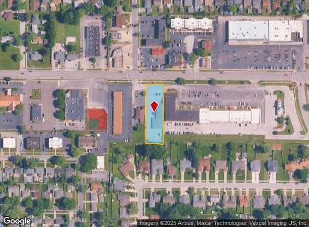  2001 45Th Ave, Griffith, IN Parcel Map