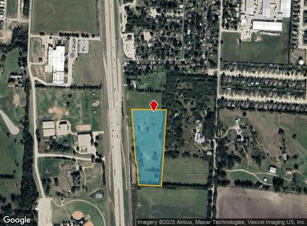 I35 S Service Rd, Sanger, TX Parcel Map