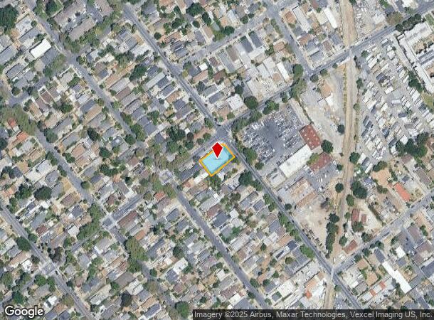 1148 E San Antonio St, San Jose, CA Parcel Map