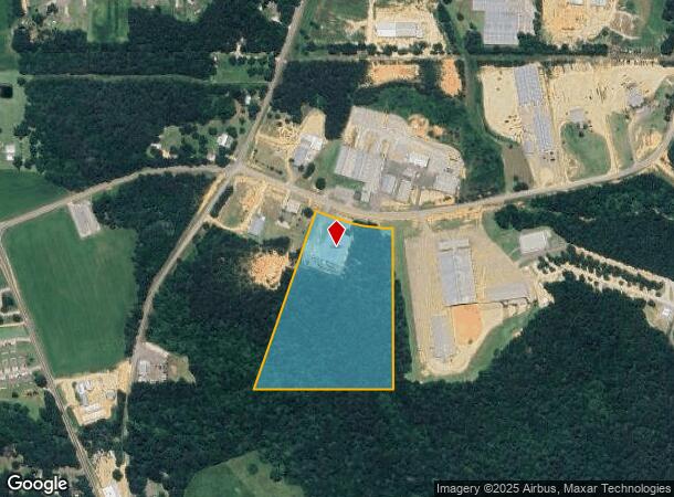 79 Central Industrial Row, Purvis, MS Parcel Map