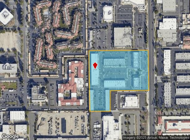  17165 Newhope St, Fountain Valley, CA Parcel Map