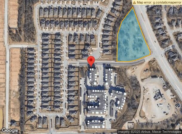  3900 Teasley Ln, Denton, TX Parcel Map