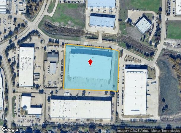  1581 Corporate Dr, Mckinney, TX Parcel Map