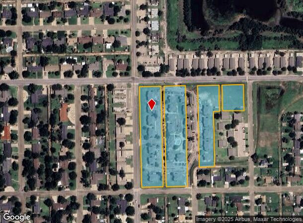  1500 Yonkers St, Plainview, TX Parcel Map