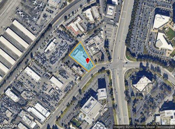 4501 Birch St, Newport Beach, CA Parcel Map