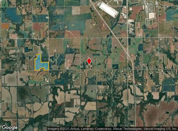 2640 Sw 93Rd St, Wakarusa, KS Parcel Map