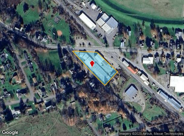  2563 Main St, Whitney Point, NY Parcel Map