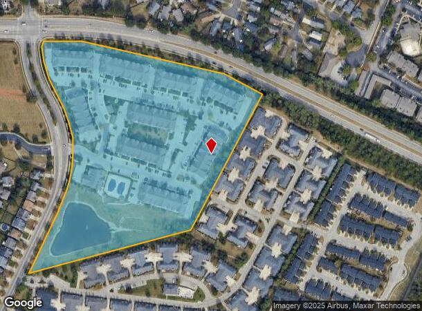  3600 Winthrop Dr, Lexington, KY Parcel Map